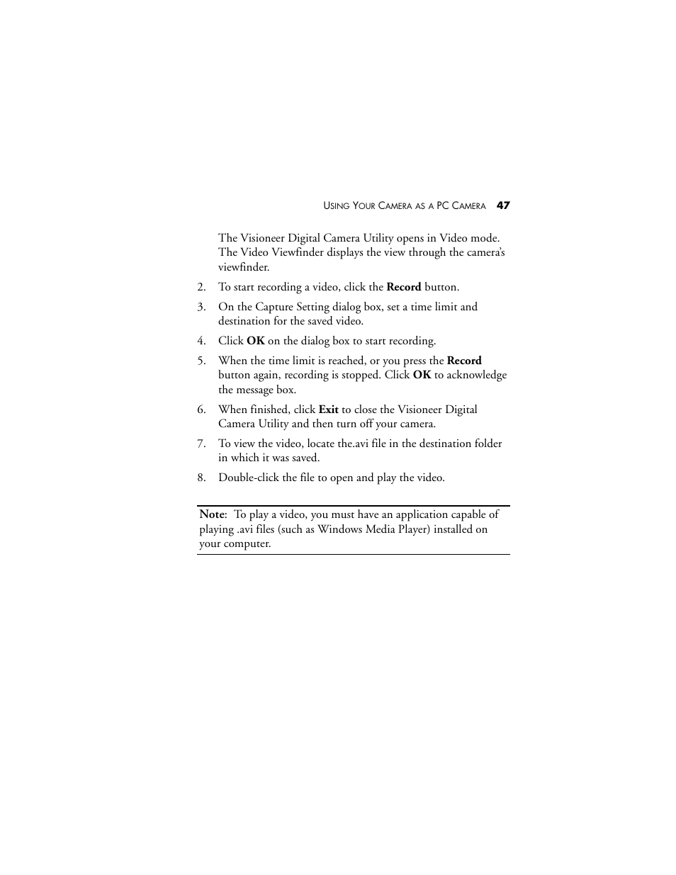 Visioneer MX 200 User Manual | Page 53 / 66
