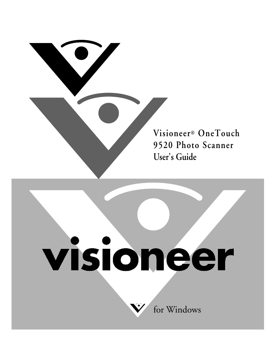 Visioneer 9520 User Manual | 156 pages