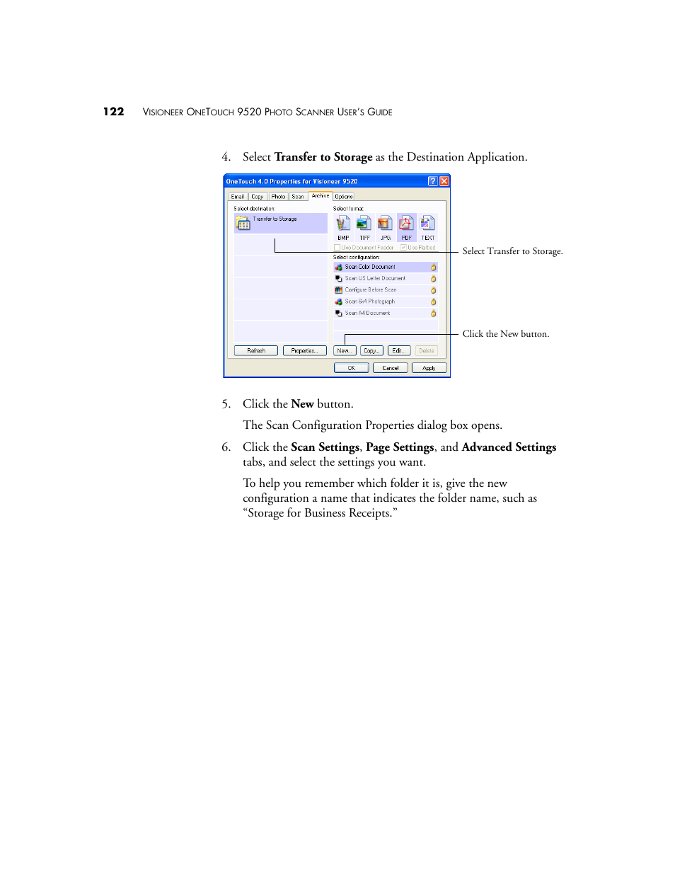 Visioneer 9520 User Manual | Page 129 / 156