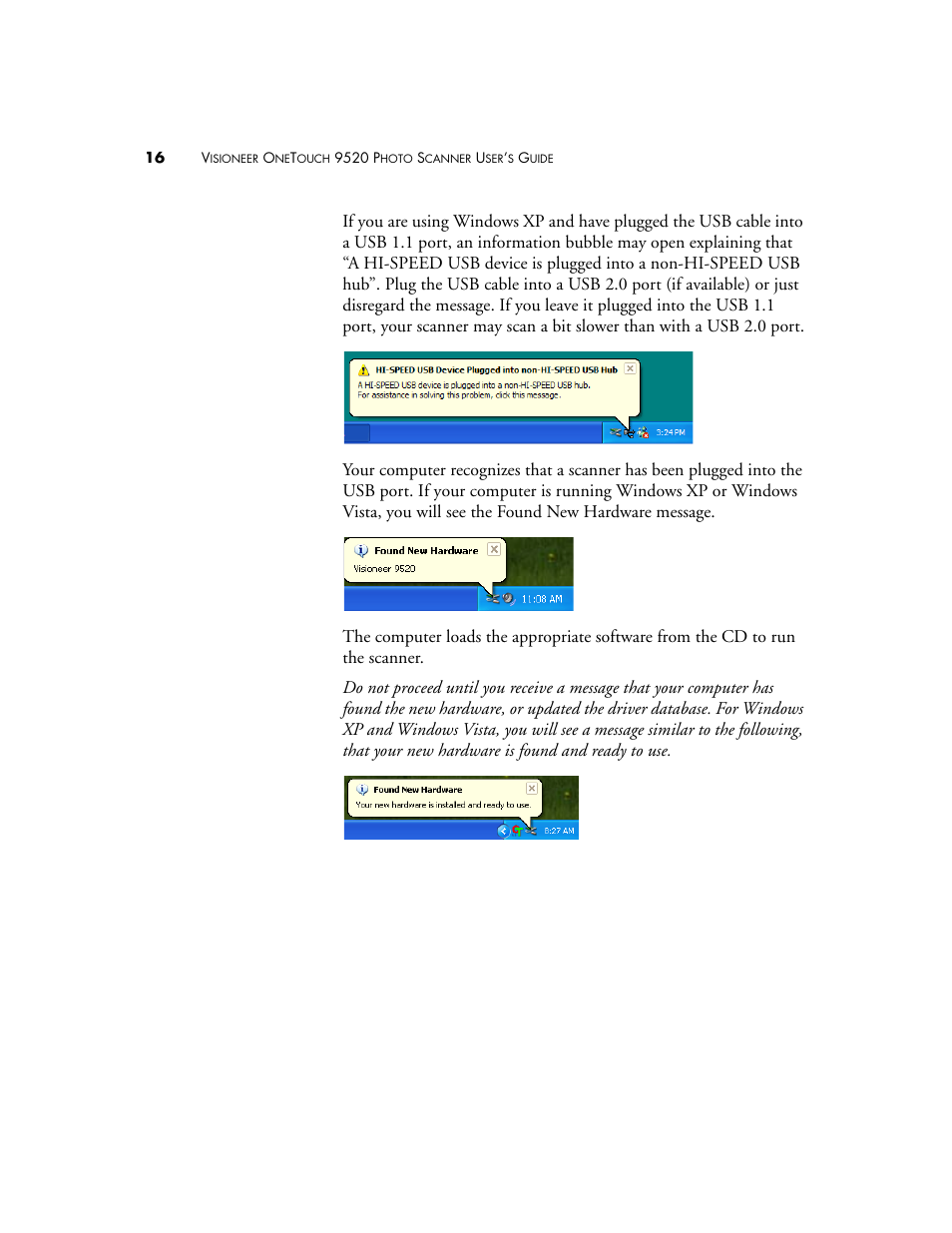 Visioneer 9520 User Manual | Page 23 / 156