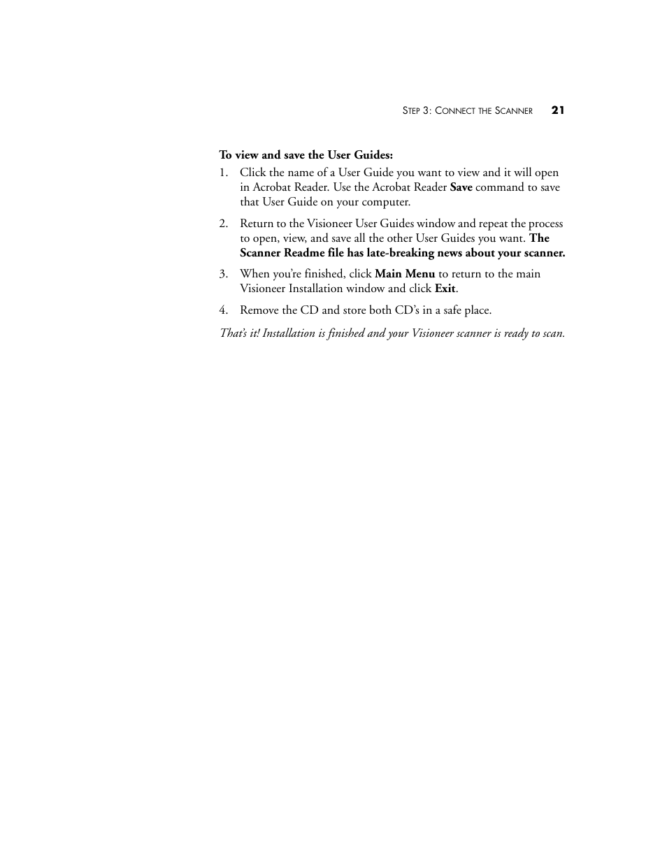 Visioneer 9520 User Manual | Page 28 / 156