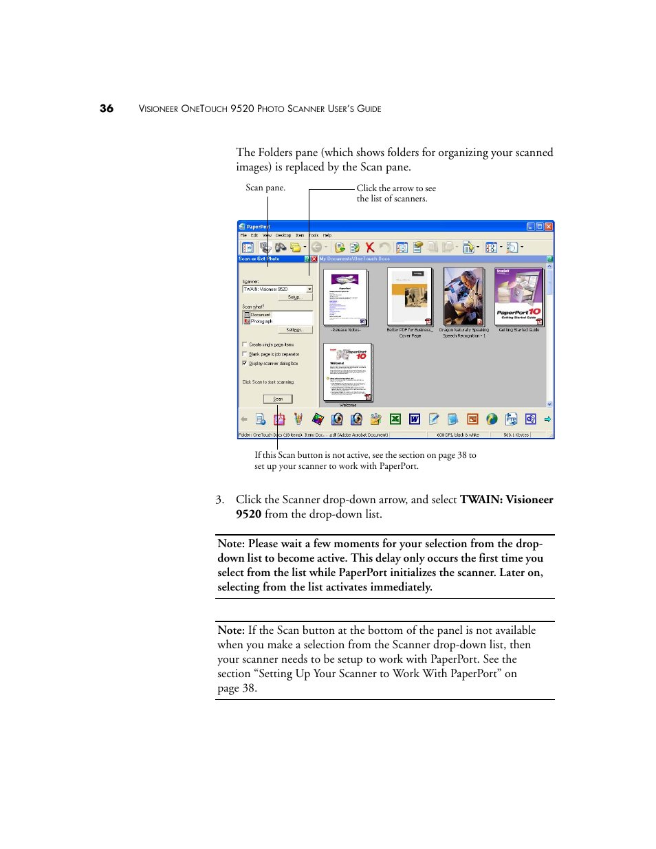 Visioneer 9520 User Manual | Page 43 / 156