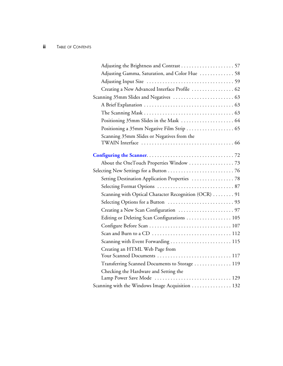Visioneer 9520 User Manual | Page 5 / 156