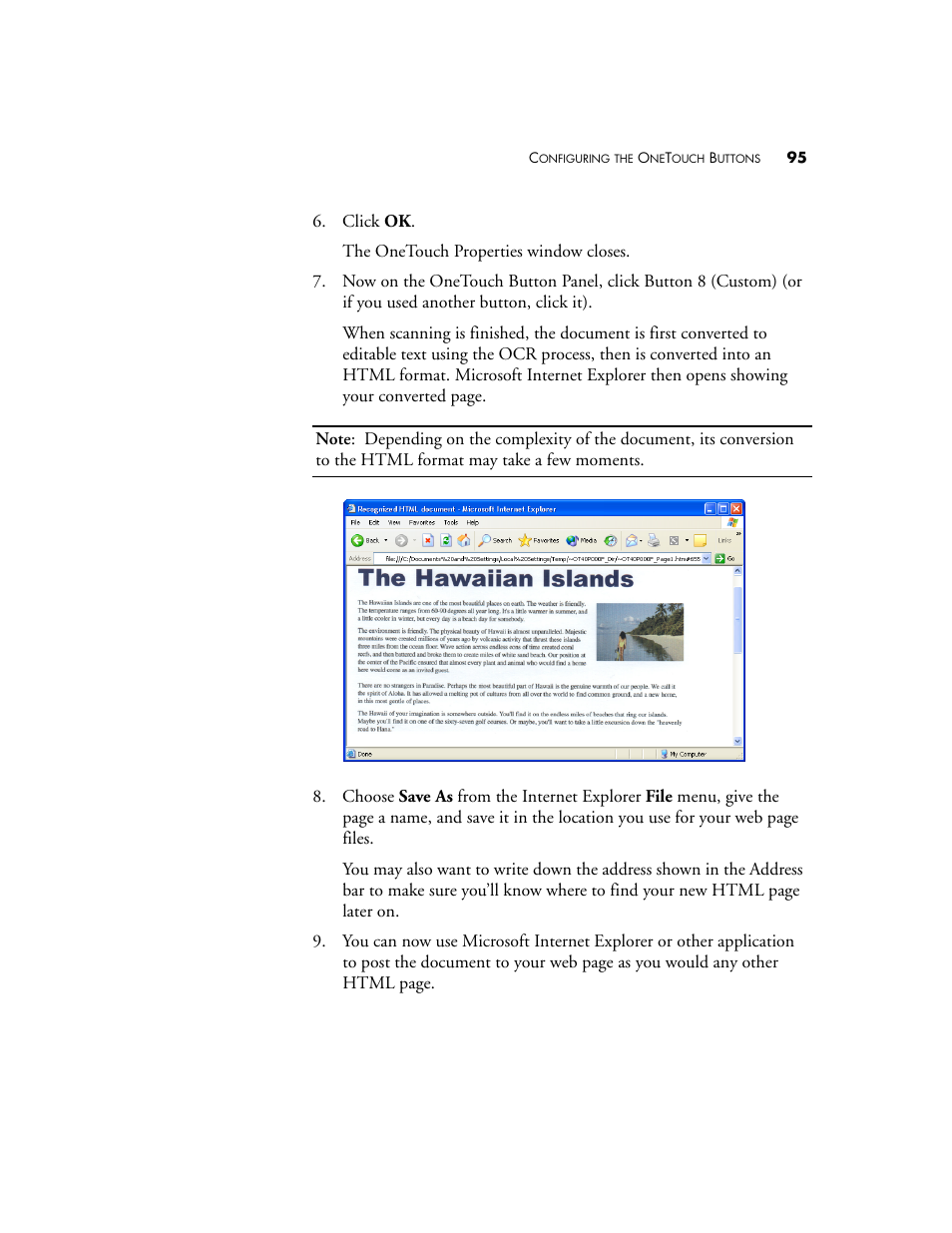 Visioneer Patriot 780 User Manual | Page 102 / 160