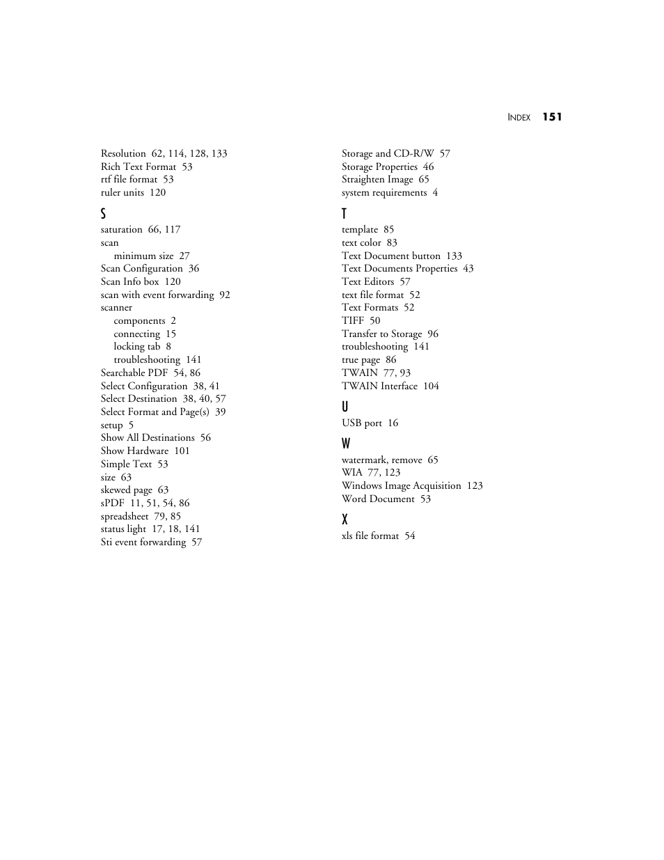 Visioneer Patriot 780 User Manual | Page 158 / 160