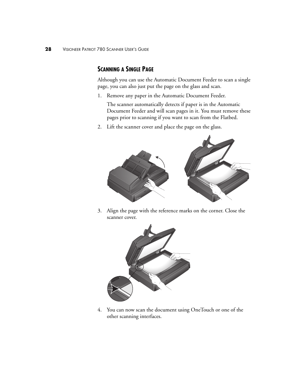 Visioneer Patriot 780 User Manual | Page 35 / 160