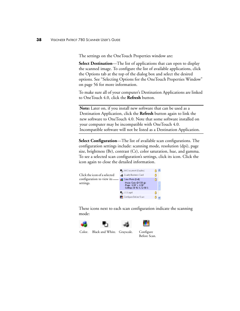 Visioneer Patriot 780 User Manual | Page 45 / 160
