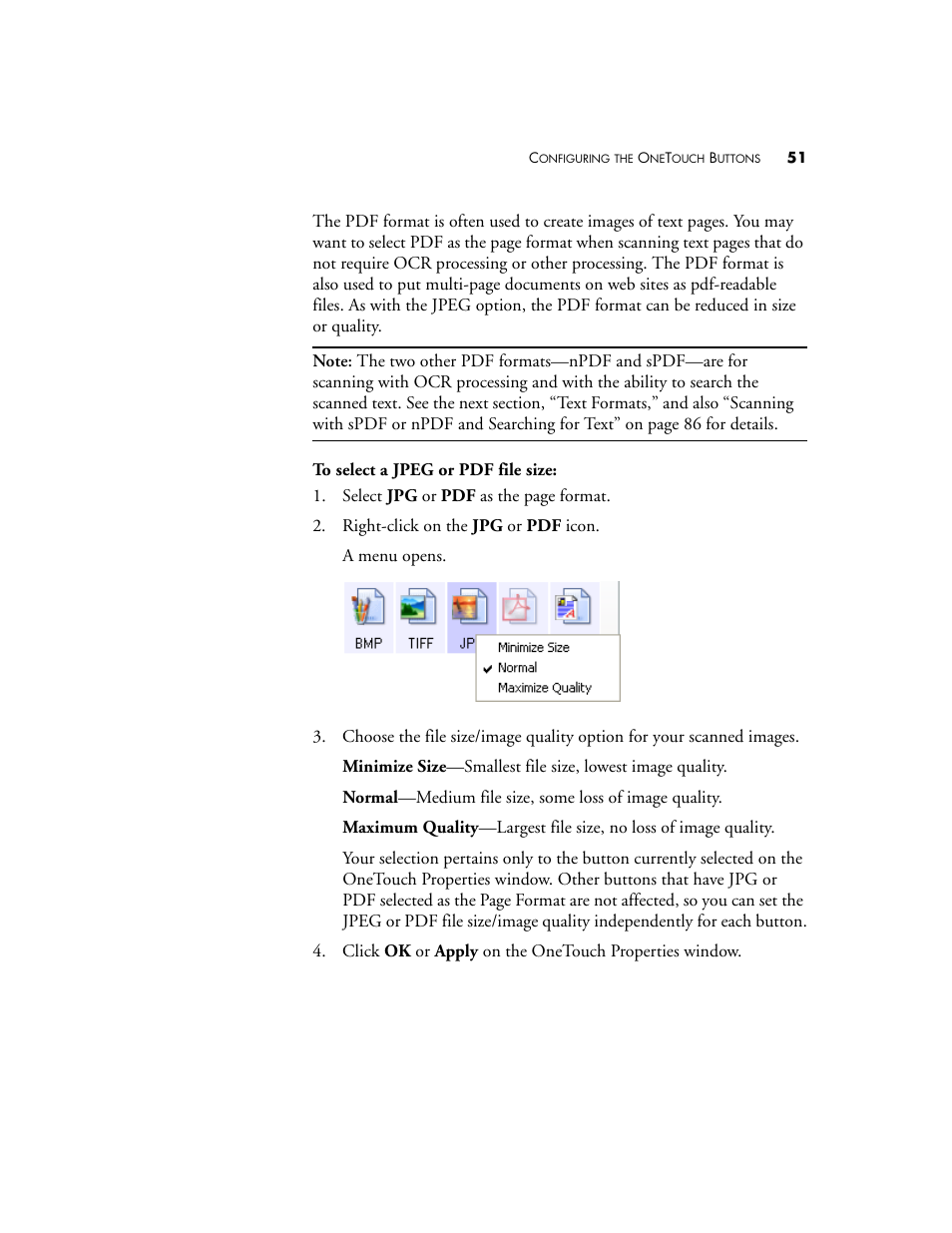 Visioneer Patriot 780 User Manual | Page 58 / 160