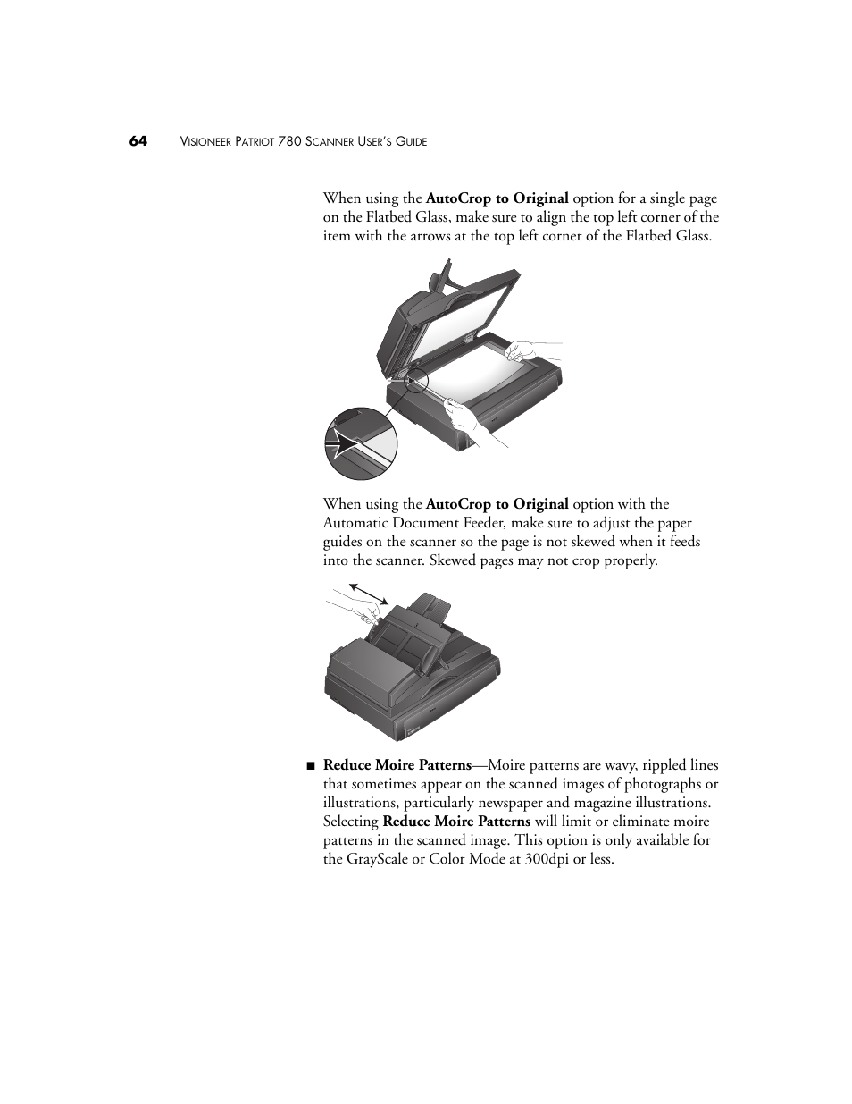 Visioneer Patriot 780 User Manual | Page 71 / 160