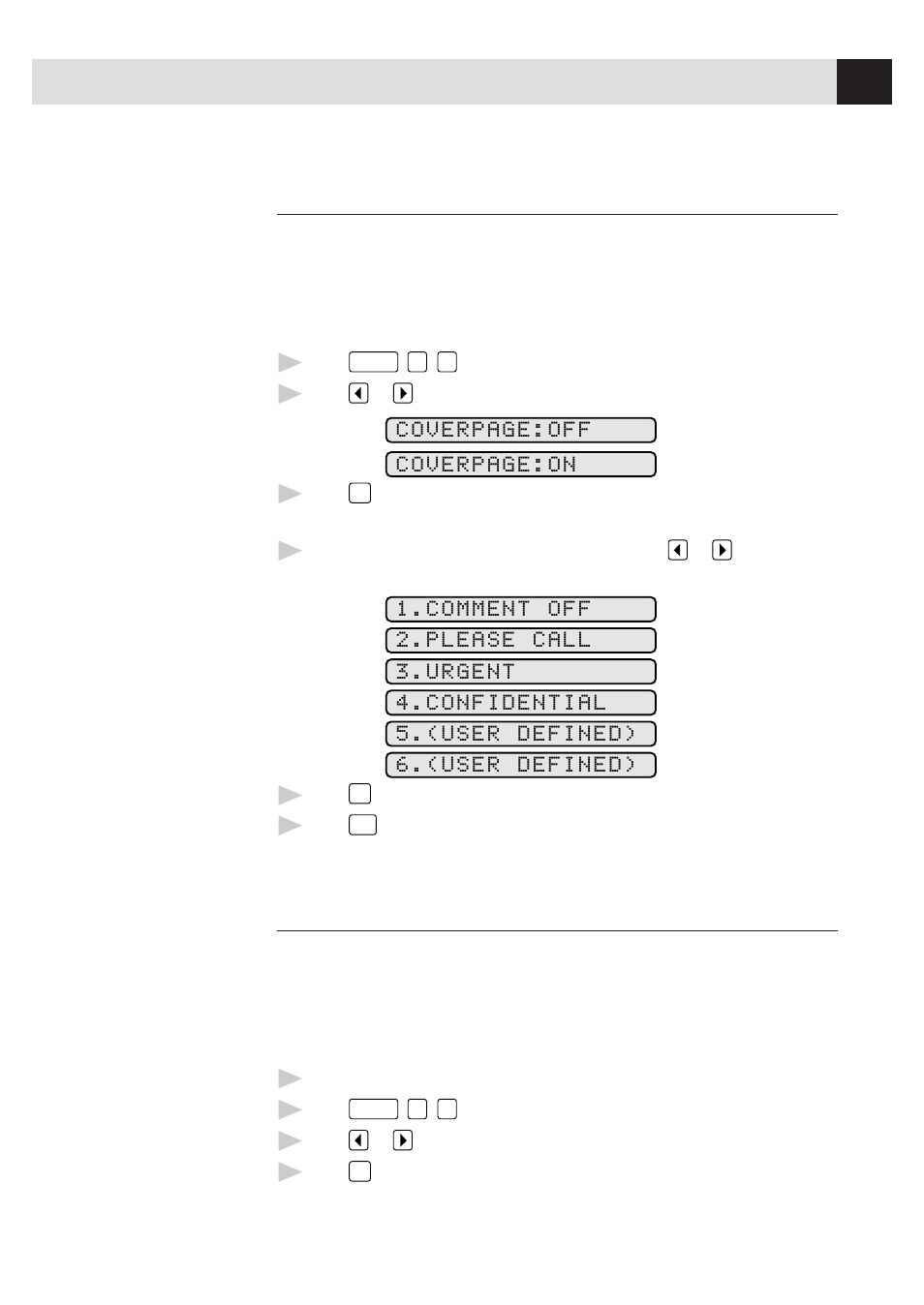 Always send cover page, Temporary cover page | Visioneer 1780 User Manual | Page 59 / 99