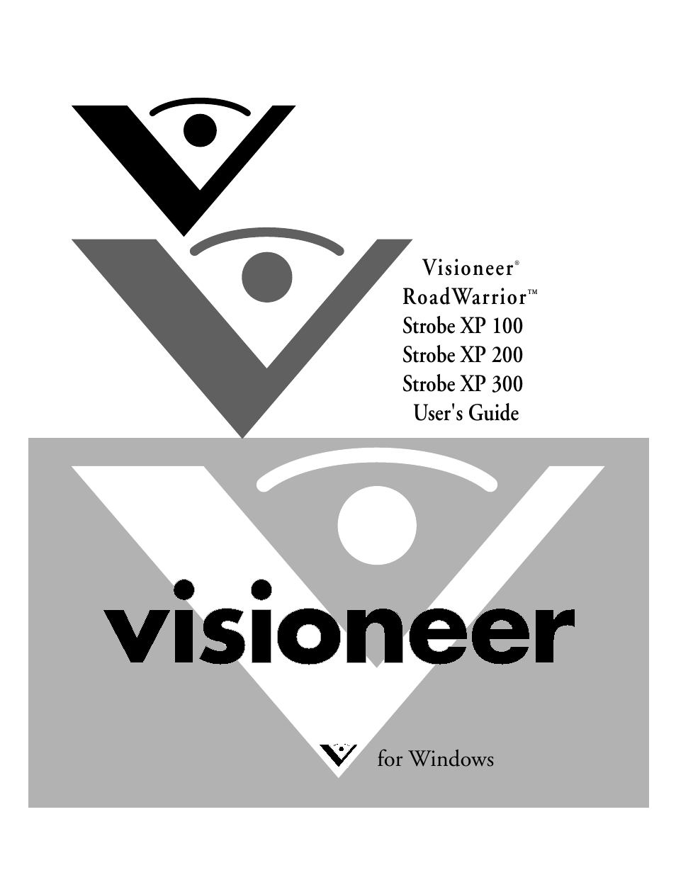 Visioneer XP 100 User Manual | 166 pages