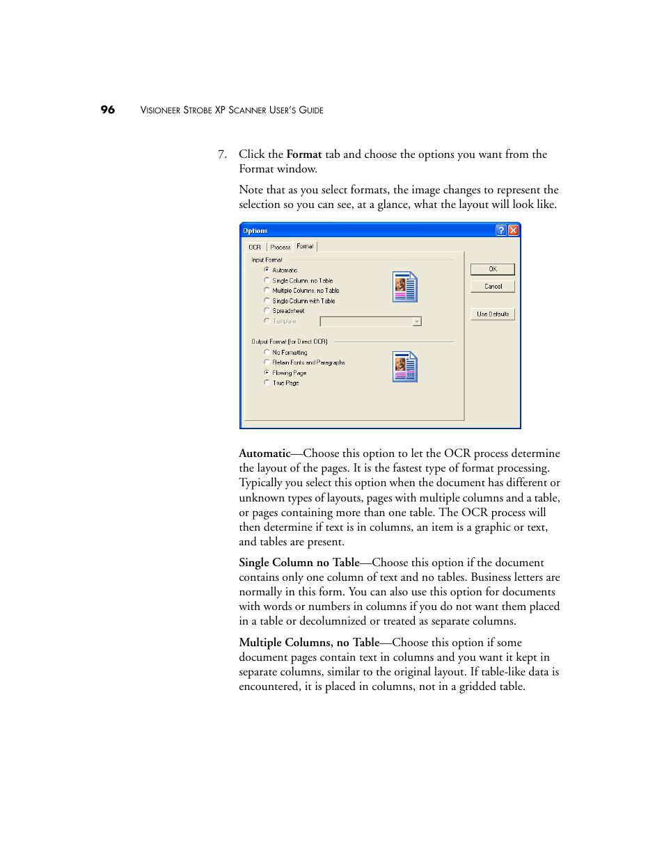 Visioneer XP 100 User Manual | Page 103 / 166