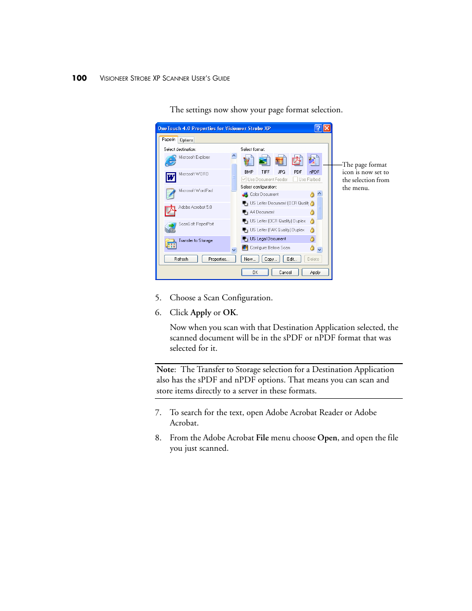 Visioneer XP 100 User Manual | Page 107 / 166
