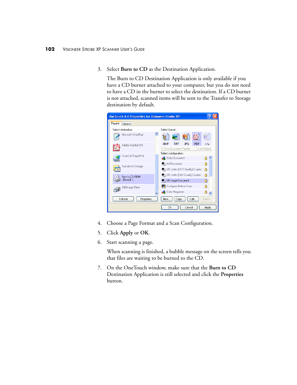 Visioneer XP 100 User Manual | Page 109 / 166