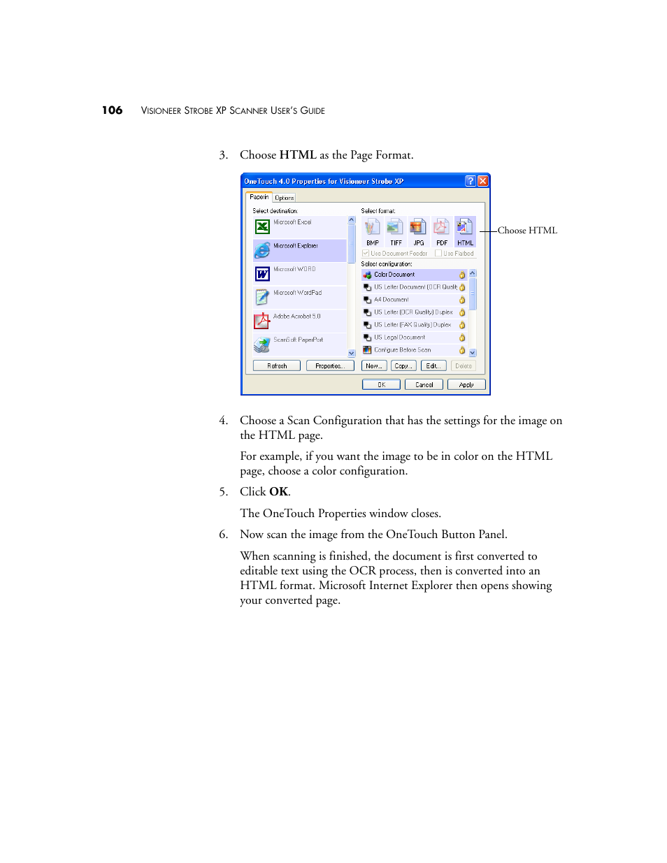 Visioneer XP 100 User Manual | Page 113 / 166