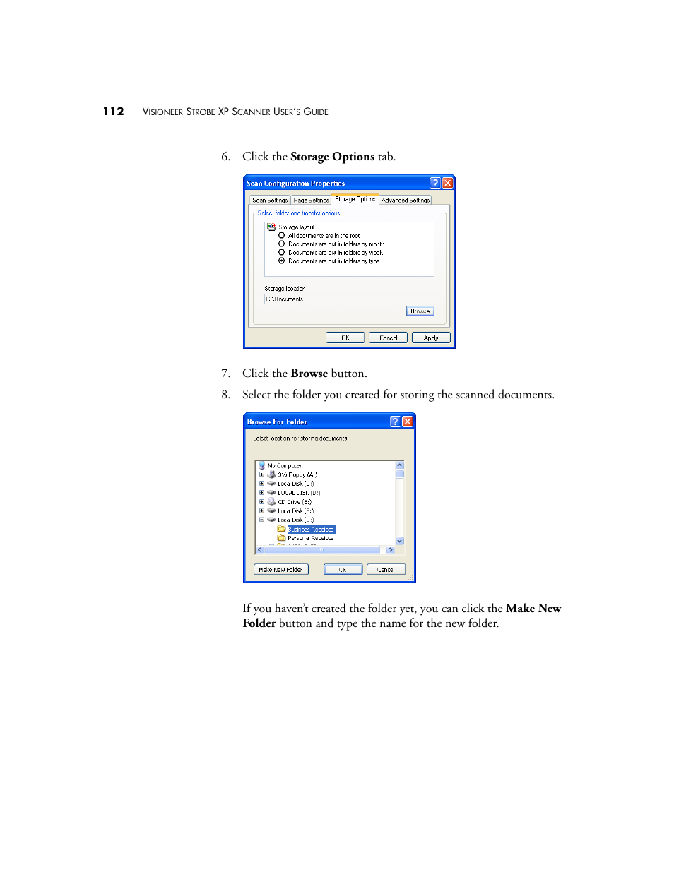 Visioneer XP 100 User Manual | Page 119 / 166