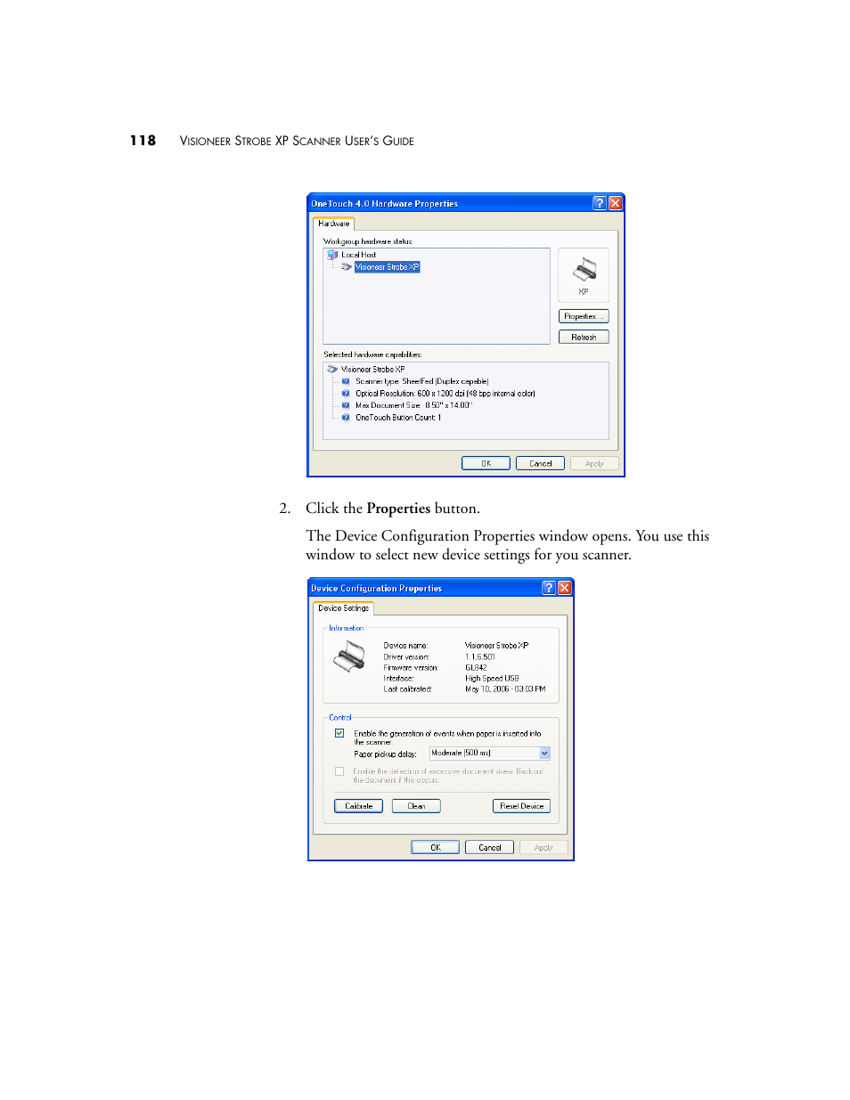 Visioneer XP 100 User Manual | Page 125 / 166