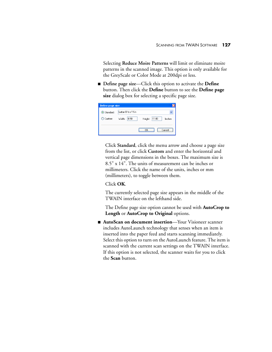 Visioneer XP 100 User Manual | Page 134 / 166