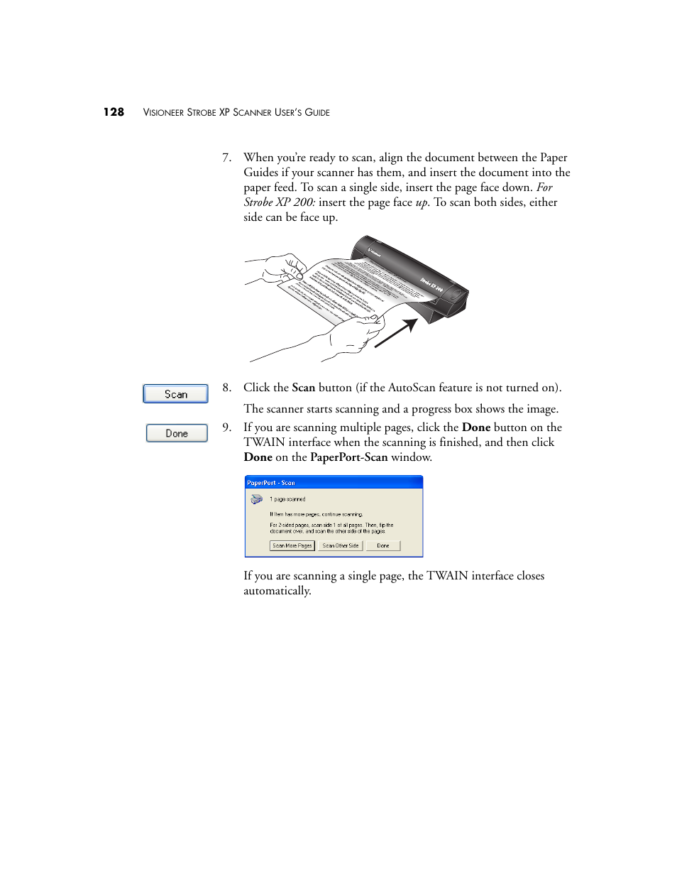 Visioneer XP 100 User Manual | Page 135 / 166