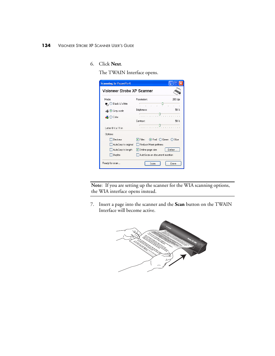 Visioneer XP 100 User Manual | Page 141 / 166