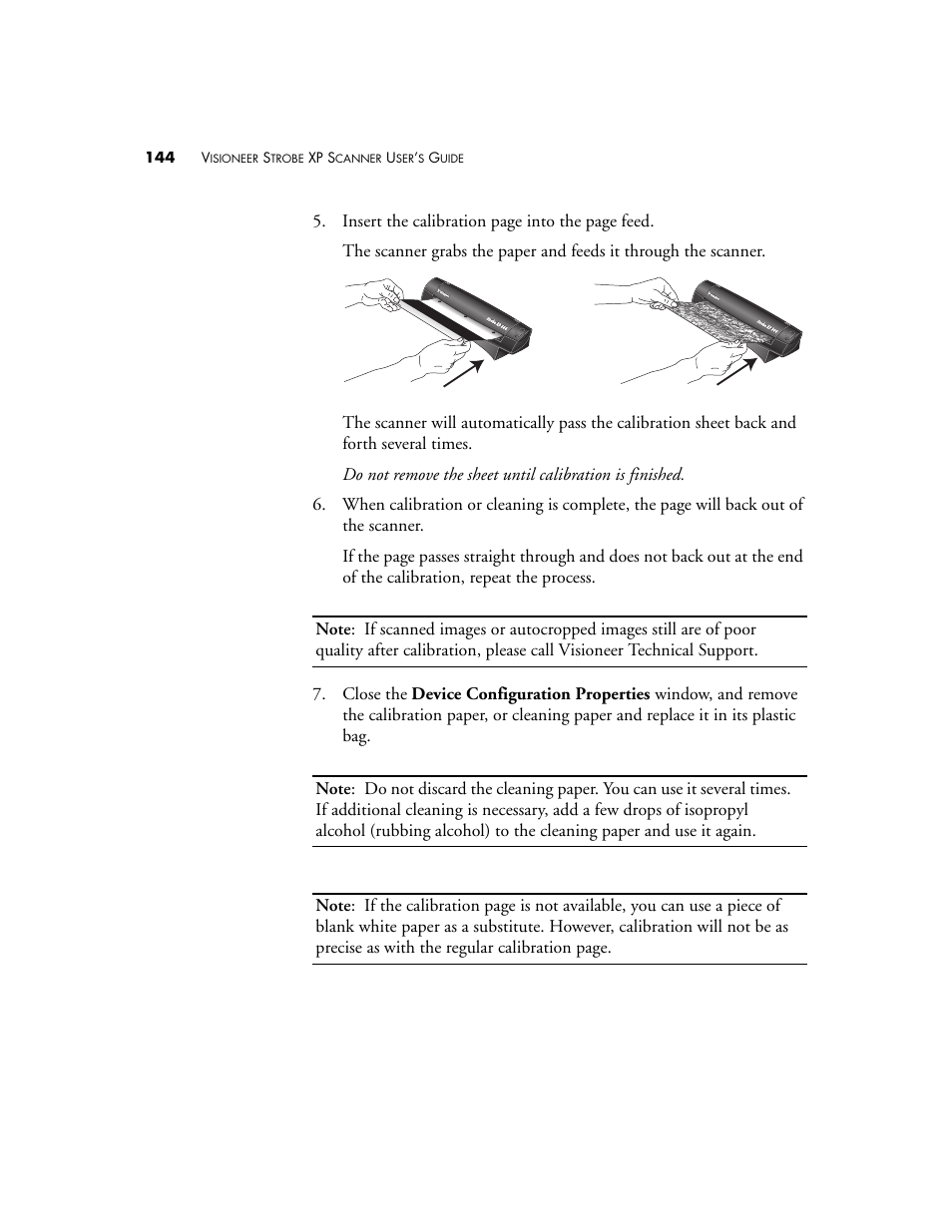 Visioneer XP 100 User Manual | Page 151 / 166