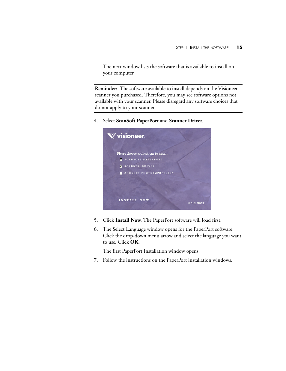 Visioneer XP 100 User Manual | Page 22 / 166