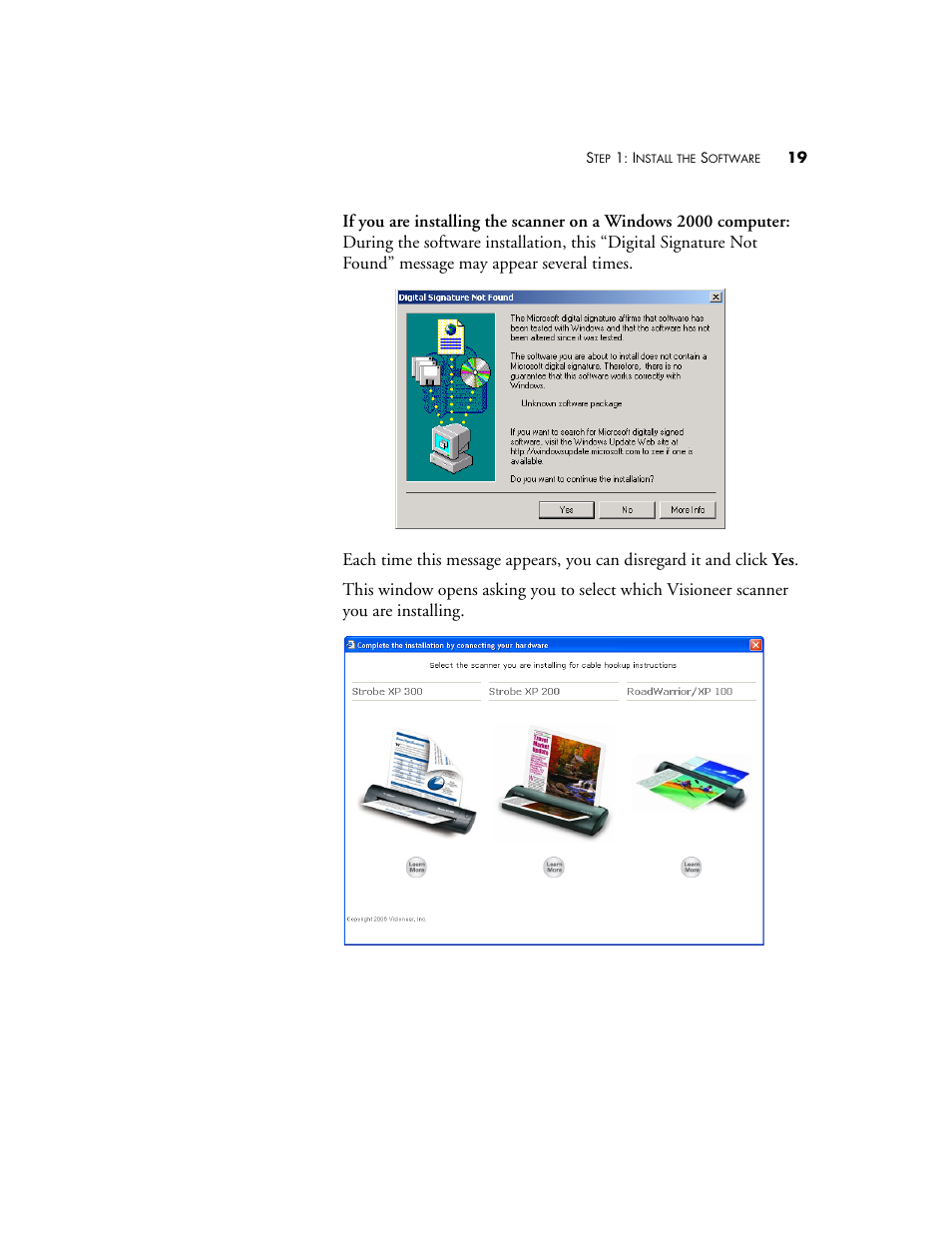 Visioneer XP 100 User Manual | Page 26 / 166