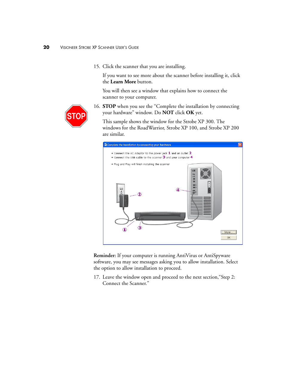 Visioneer XP 100 User Manual | Page 27 / 166