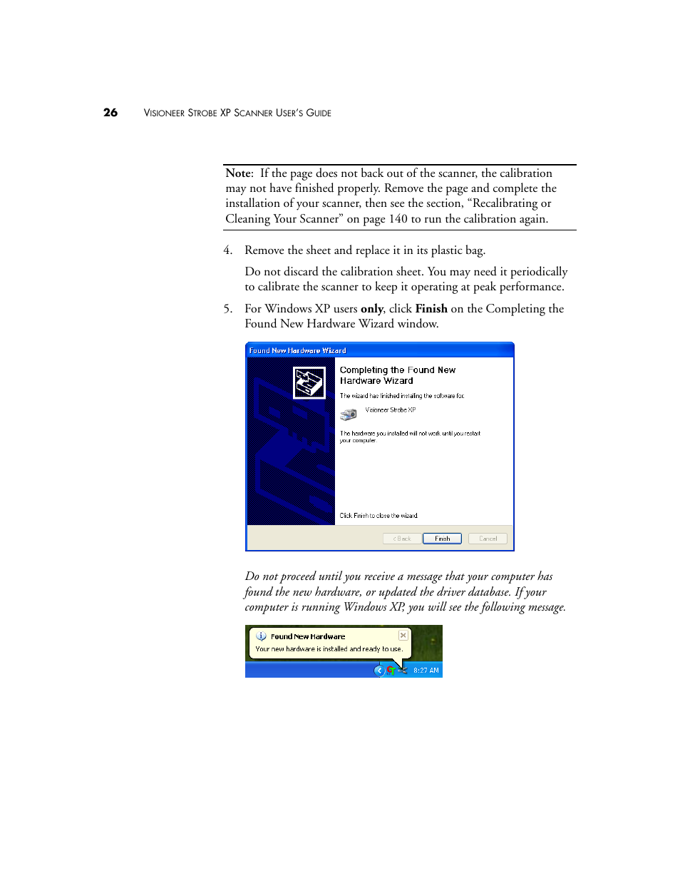 Visioneer XP 100 User Manual | Page 33 / 166