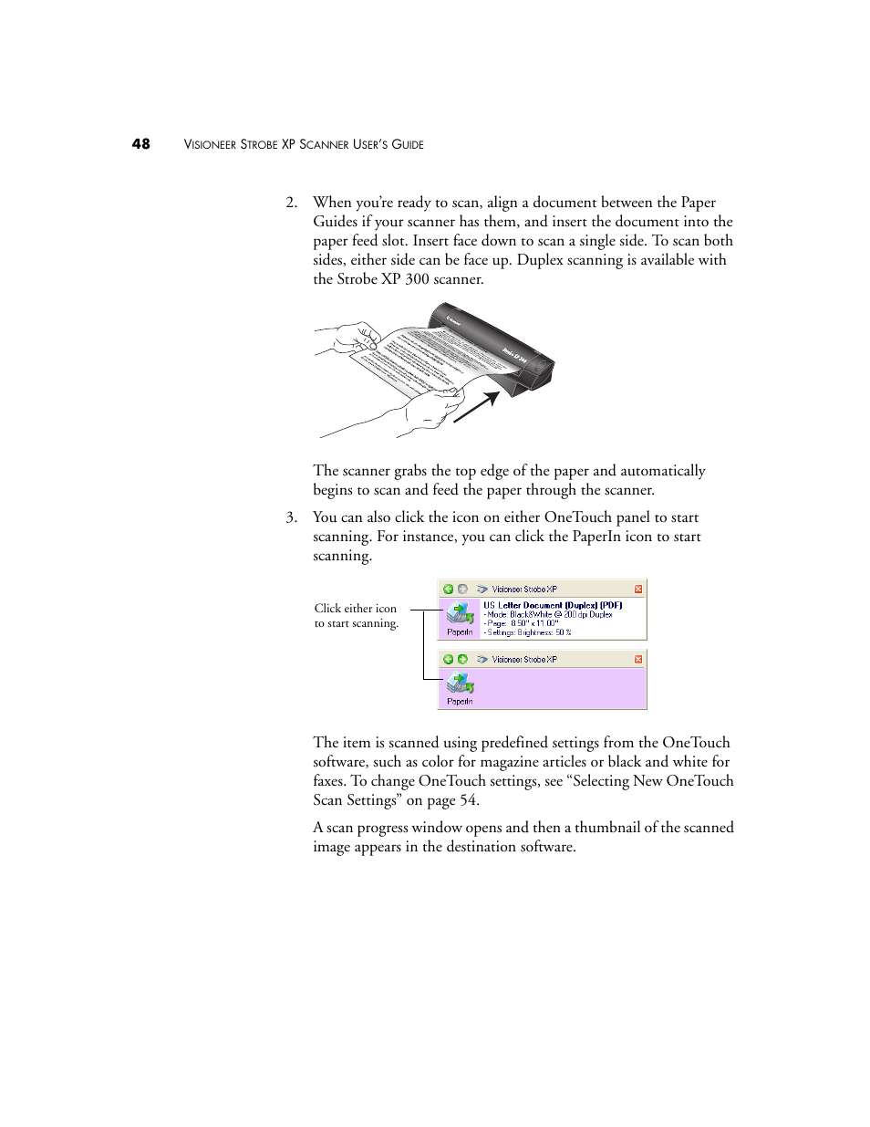 Visioneer XP 100 User Manual | Page 55 / 166