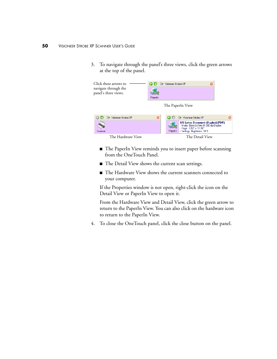 Visioneer XP 100 User Manual | Page 57 / 166