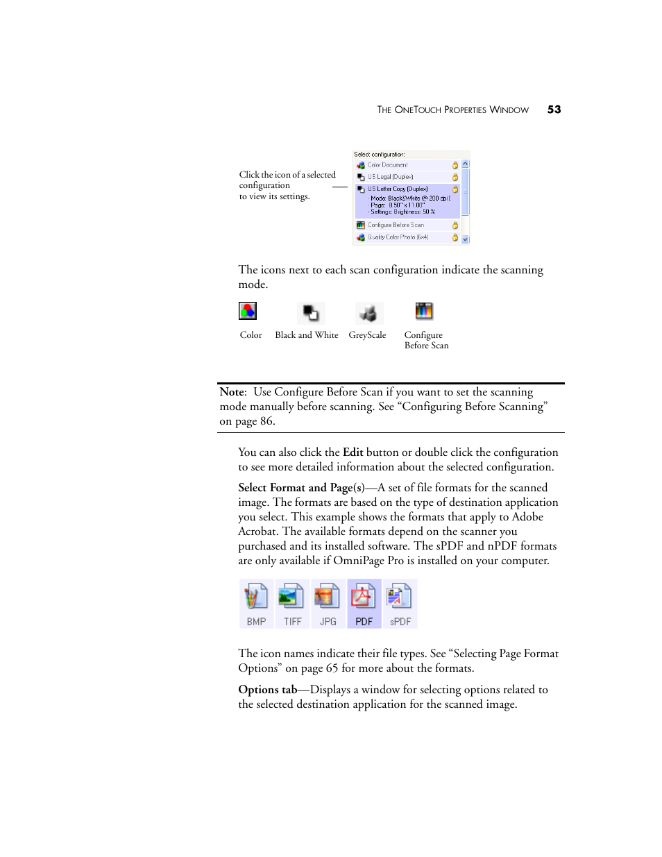 Visioneer XP 100 User Manual | Page 60 / 166