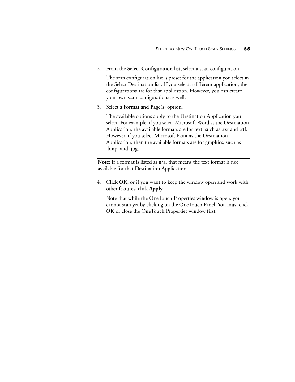 Visioneer XP 100 User Manual | Page 62 / 166