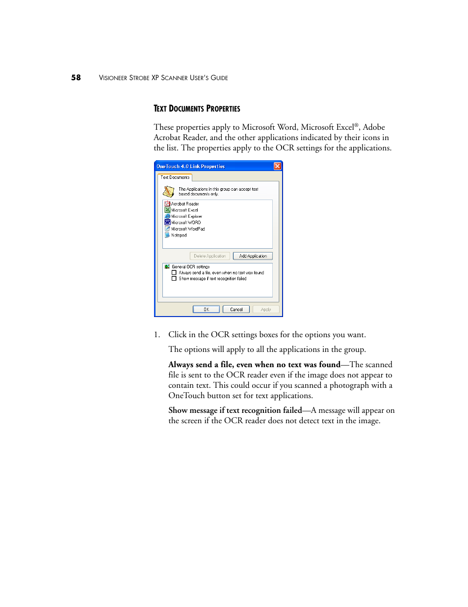Visioneer XP 100 User Manual | Page 65 / 166