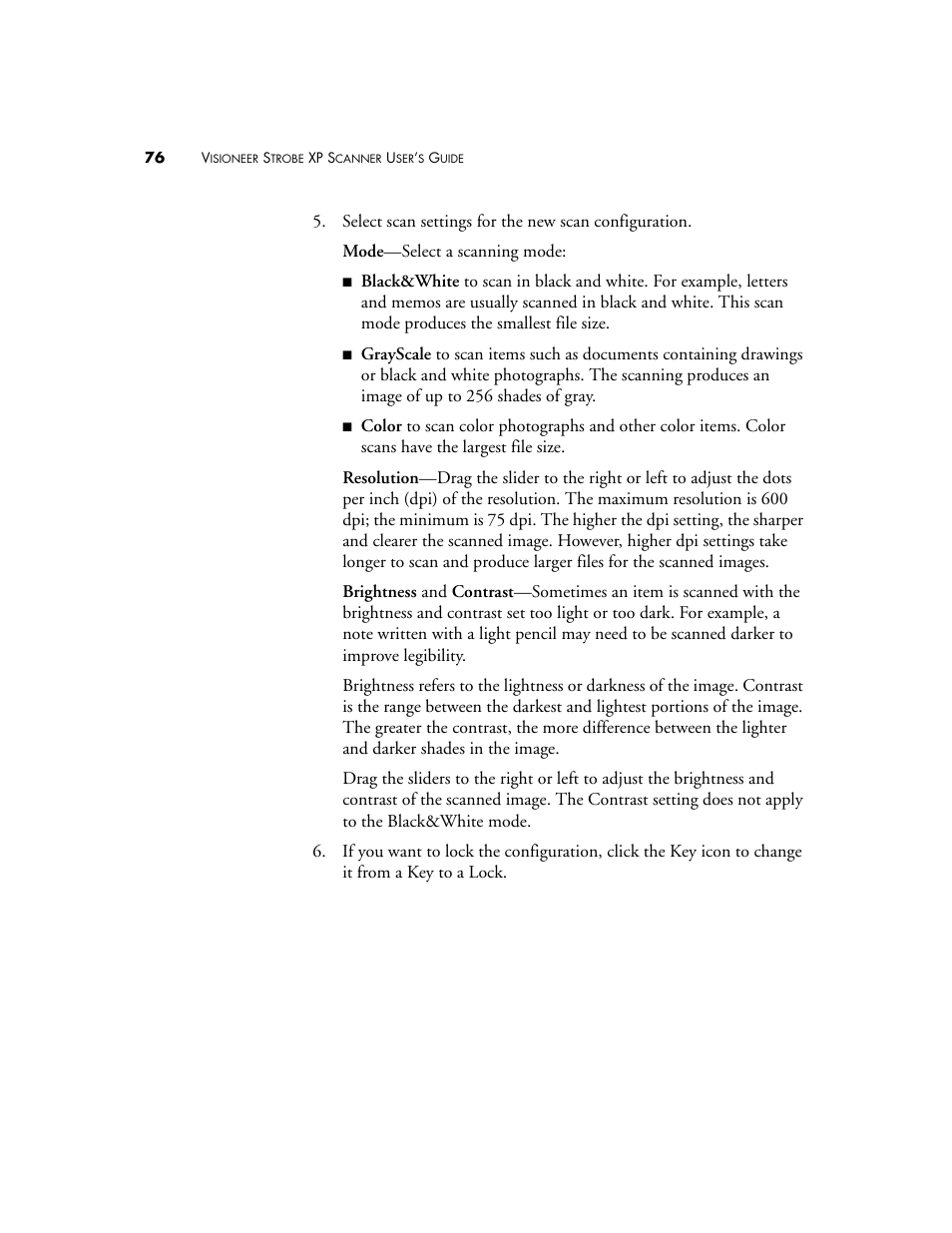Visioneer XP 100 User Manual | Page 83 / 166