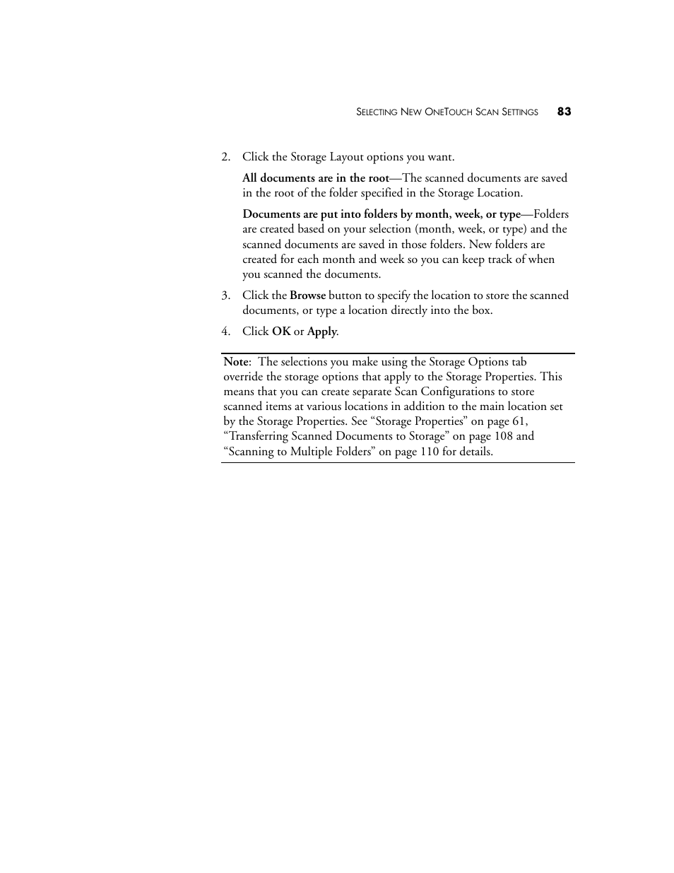 Visioneer XP 100 User Manual | Page 90 / 166