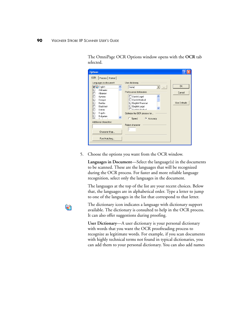 Visioneer XP 100 User Manual | Page 97 / 166