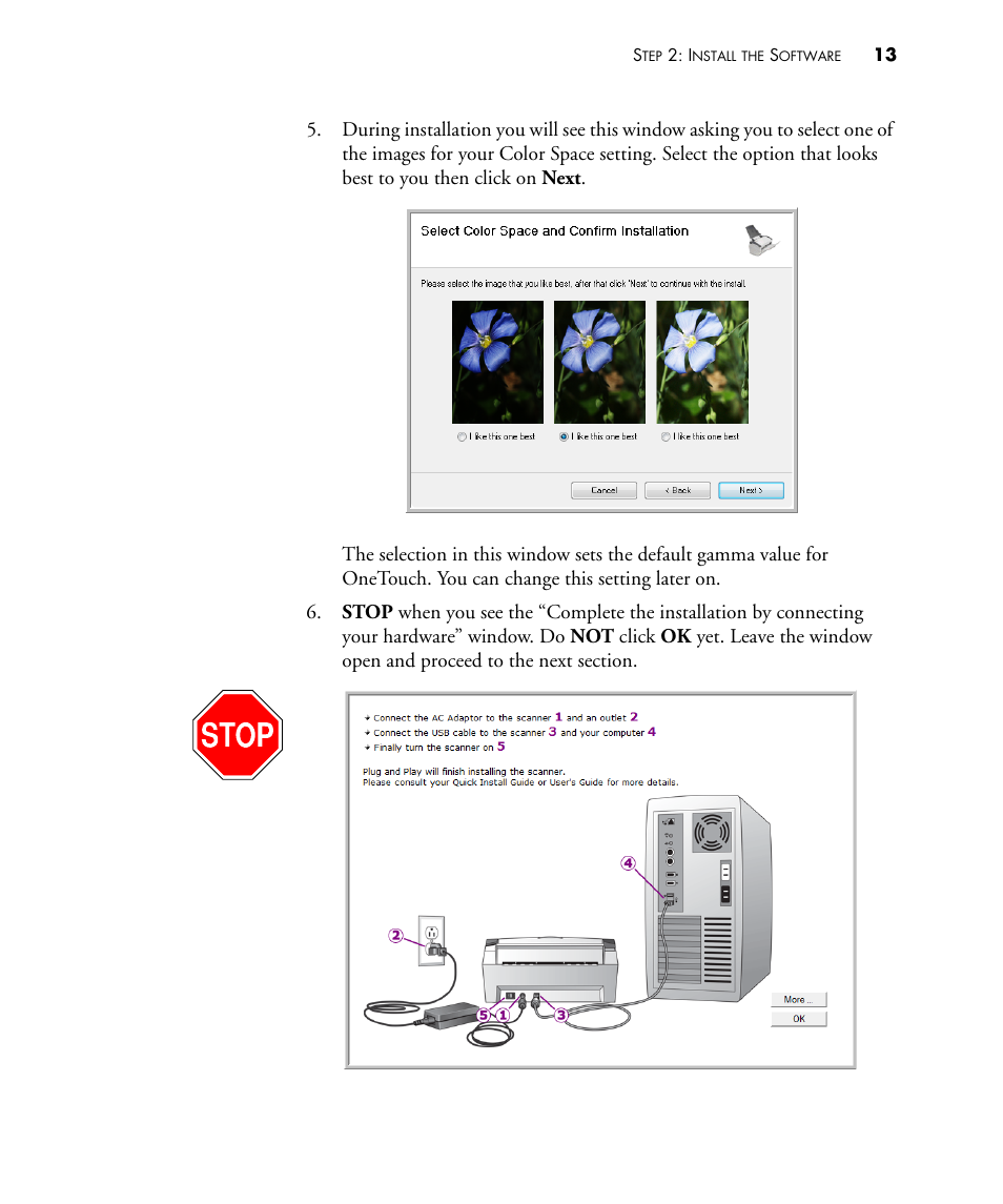Visioneer STROBE 450 User Manual | Page 18 / 94