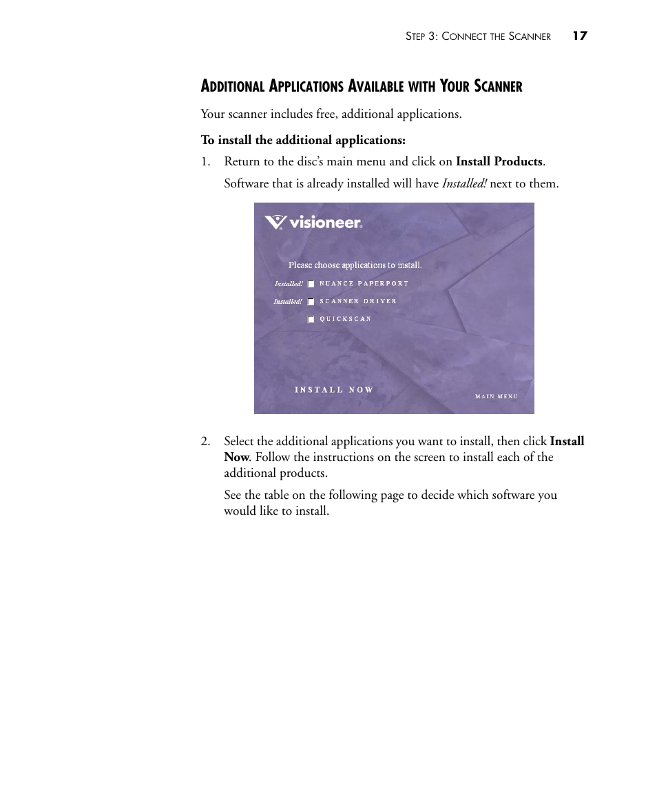 Visioneer STROBE 450 User Manual | Page 22 / 94