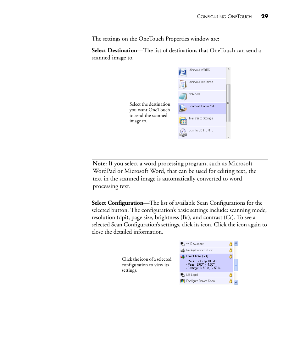 Visioneer STROBE 450 User Manual | Page 34 / 94