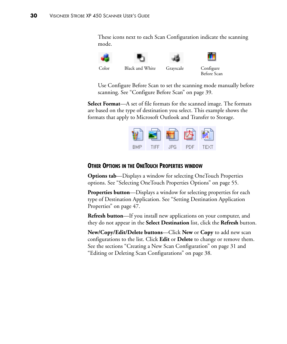 Visioneer STROBE 450 User Manual | Page 35 / 94