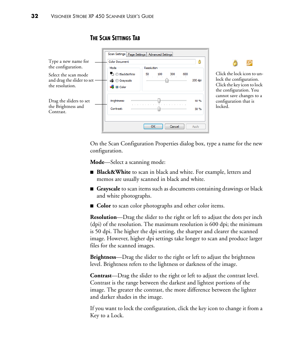 Visioneer STROBE 450 User Manual | Page 37 / 94