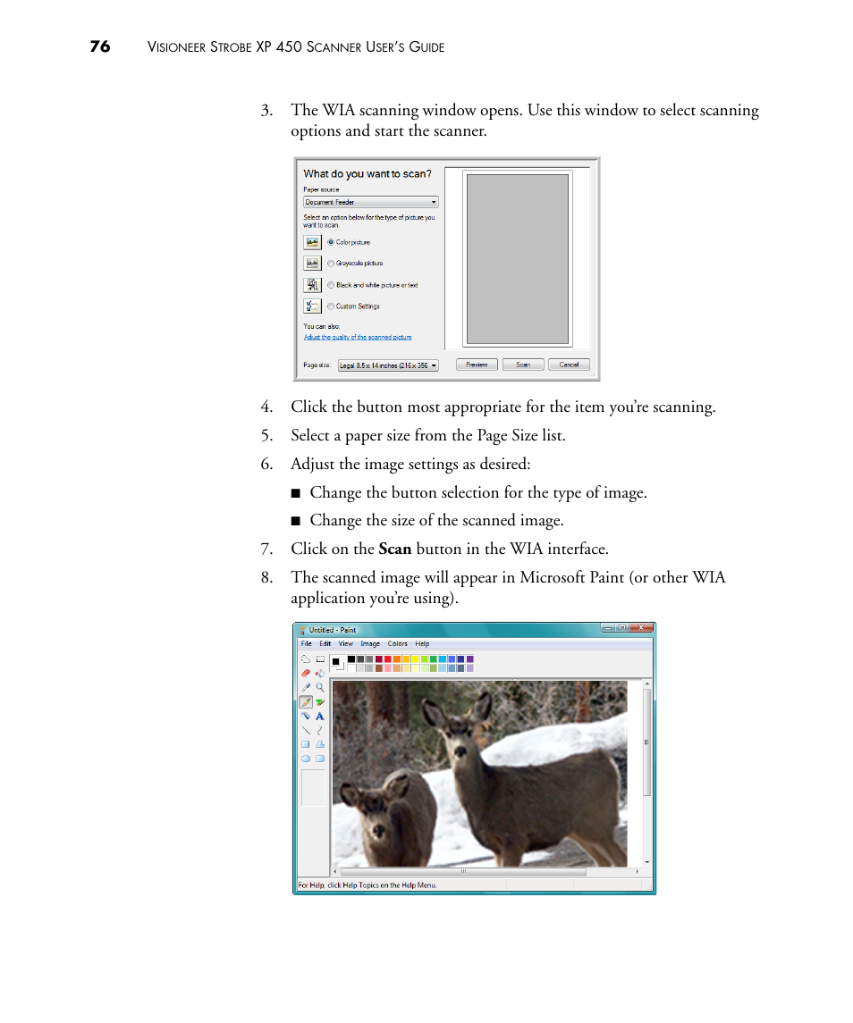 Visioneer STROBE 450 User Manual | Page 81 / 94