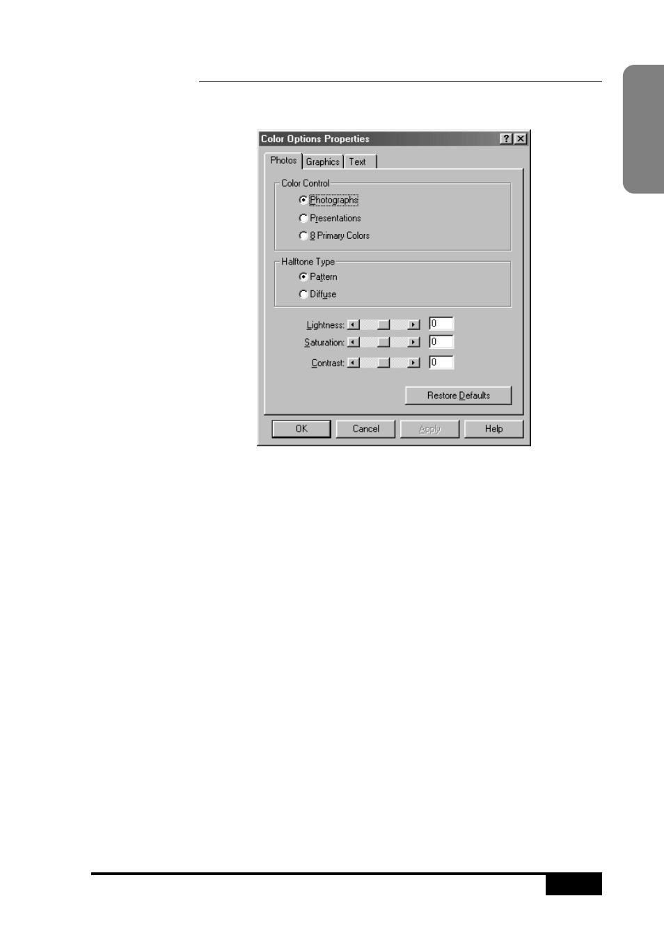 Manual settings | Visioneer MFC7050C User Manual | Page 147 / 264