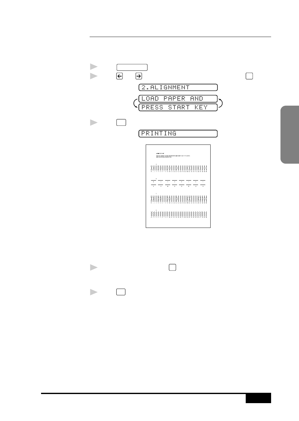 Aligning ink cartridges | Visioneer MFC7050C User Manual | Page 33 / 264