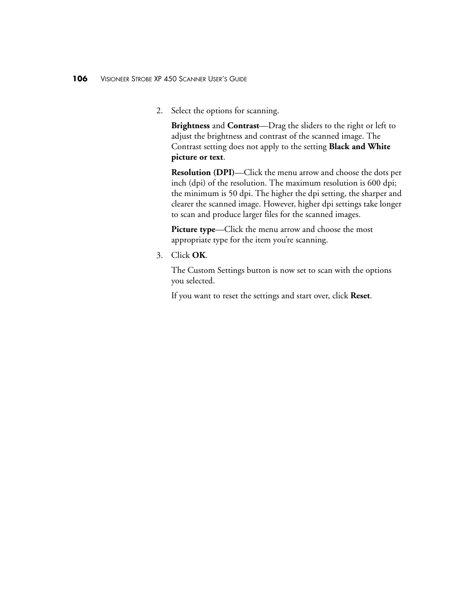 Visioneer XP 450 User Manual | Page 111 / 132