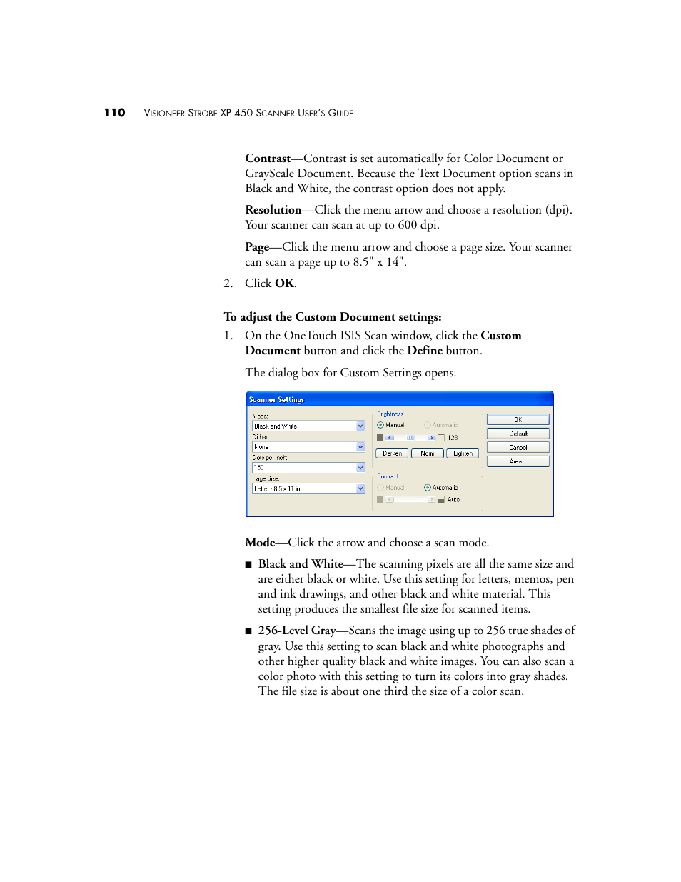 Visioneer XP 450 User Manual | Page 115 / 132