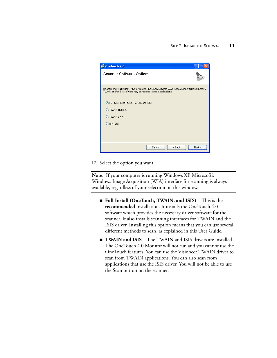 Visioneer XP 450 User Manual | Page 16 / 132