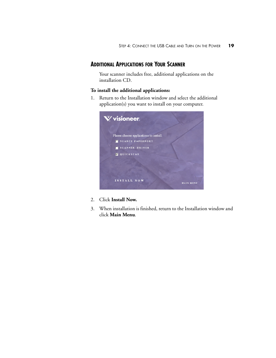 Additional applications for your scanner | Visioneer XP 450 User Manual | Page 24 / 132