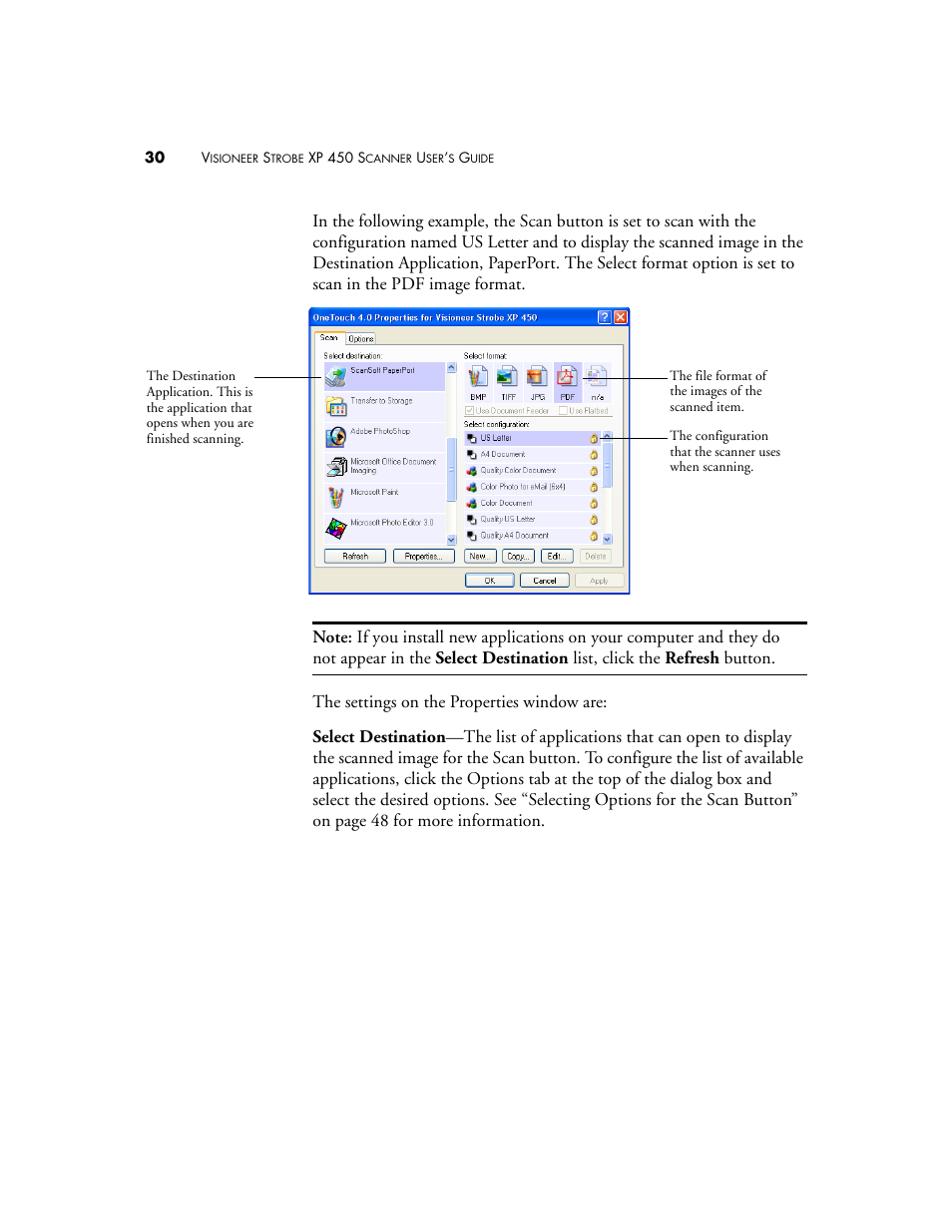 Visioneer XP 450 User Manual | Page 35 / 132